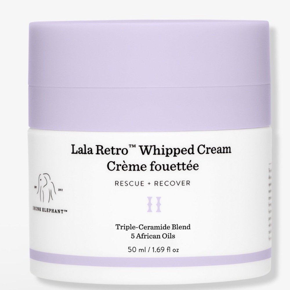 Drunk Elephant- Lala Retro Whipped Cream Moisturizer with Ceramides
